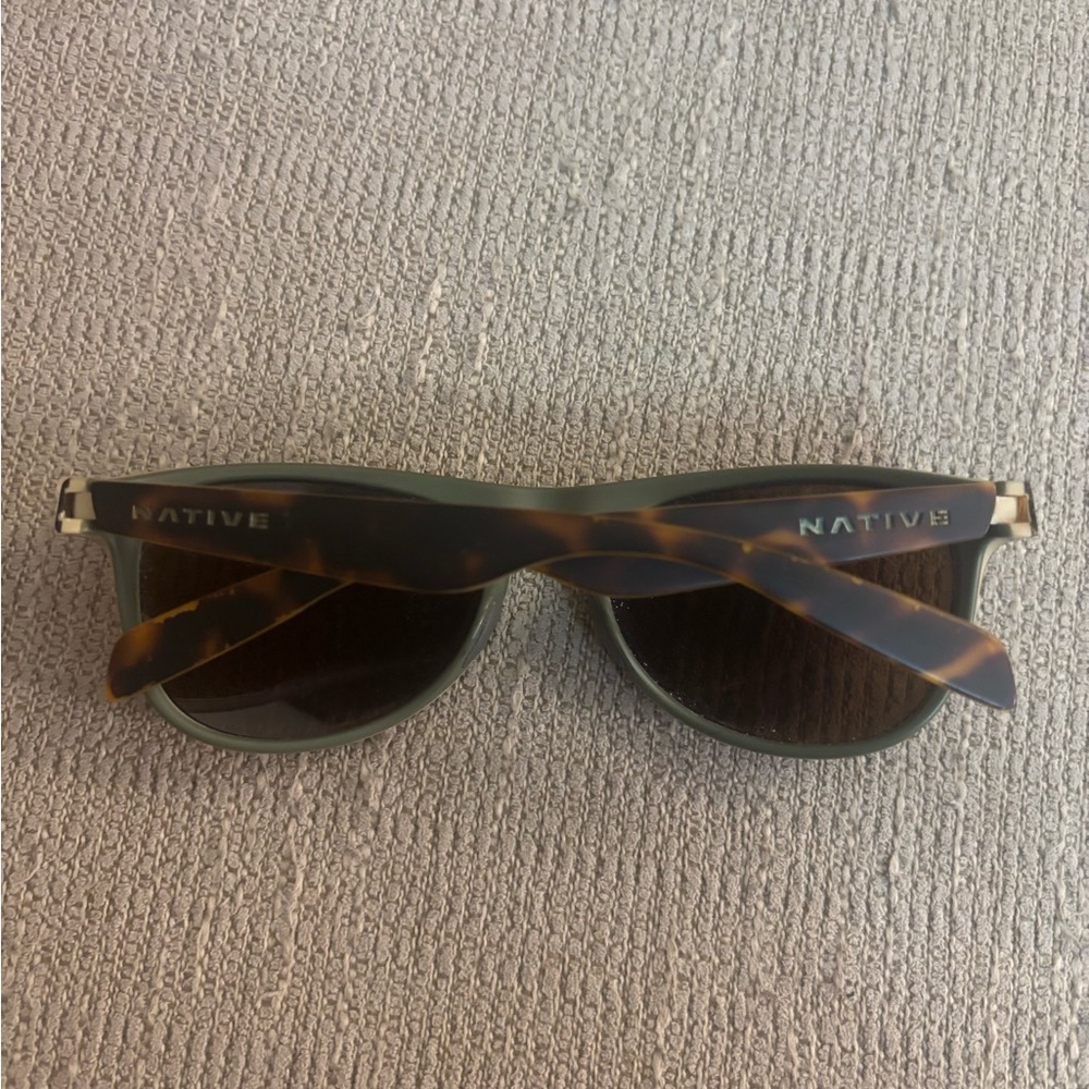 Native Tortoise Shell Sunglasses With Polarized L… - image 2